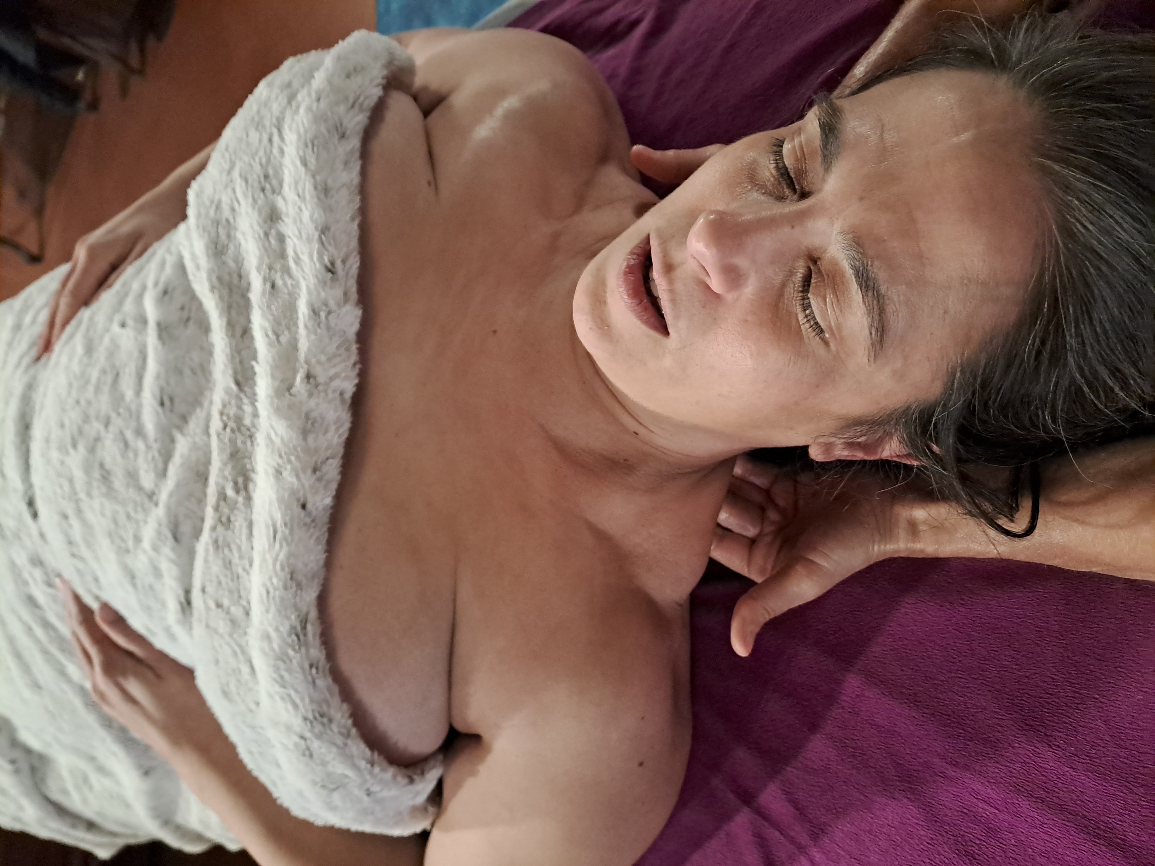 Pétrissage des trapèzes